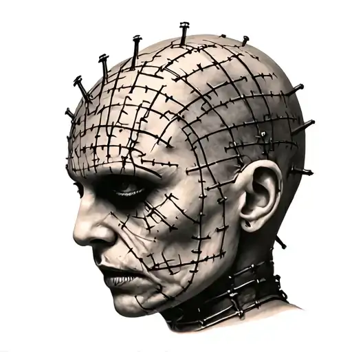 hellraiser pinhead tattoo design tattoo design idea