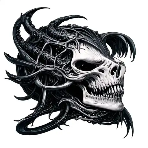 Giger tattoo design idea