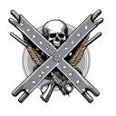 Confederate tattoo design idea