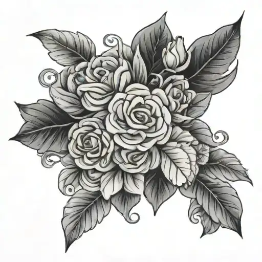 name San Juan and Micaela tattoo design idea