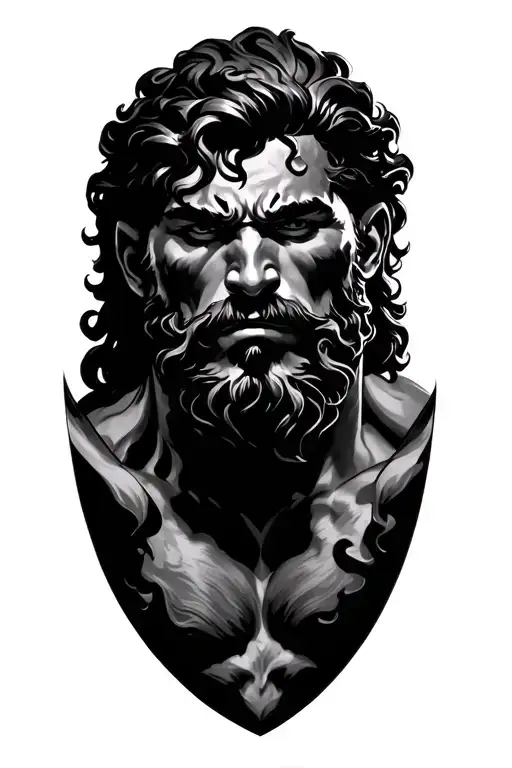 Hercules tattoo design idea