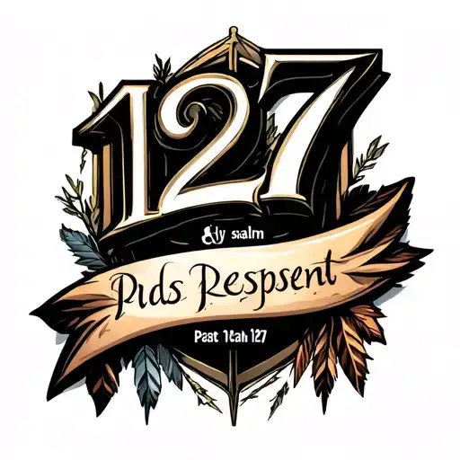 psalm 127 arrows repasent kids names tattoo design idea