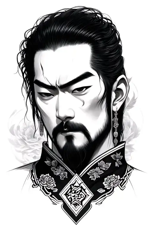 Toji Fushiguro tattoo design idea