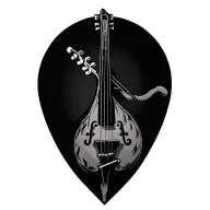 Balodee musical instruments tattoo design idea