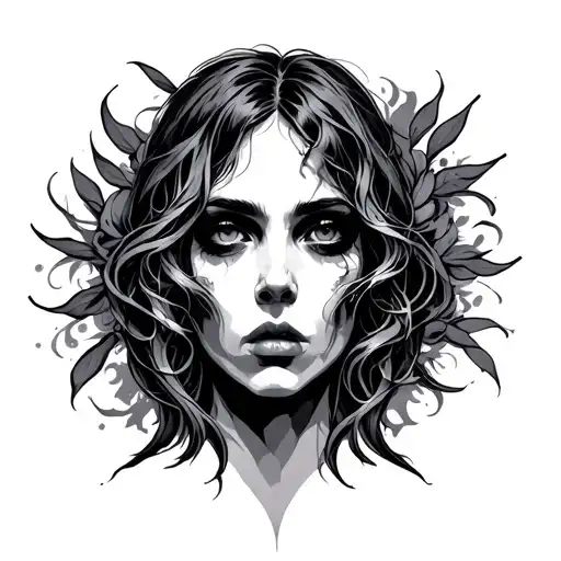 Psychosis tattoo design idea