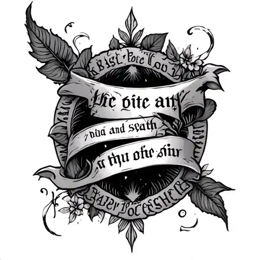 Proverbs 18 24 tattoo design idea