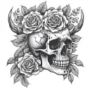 skull hand and Dear mama everything you did was worth it tattoo rose  tattoo design idea