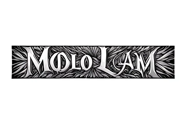 Molo Lams tattoo design idea