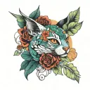 Evelyn tattoo design idea