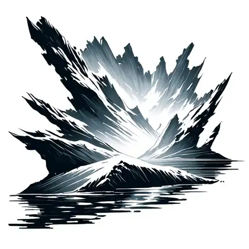 greenland outline tattoo tattoo design idea