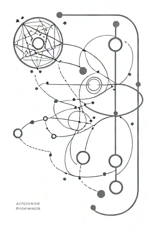 Astrophysics tattoo design idea