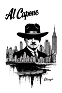 al capone chicago skyline tattoo design idea