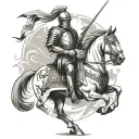 Hussar Knight tattoo design idea