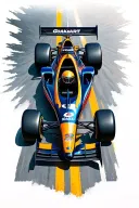 formula car 1 Goakart evolution tattoo design idea