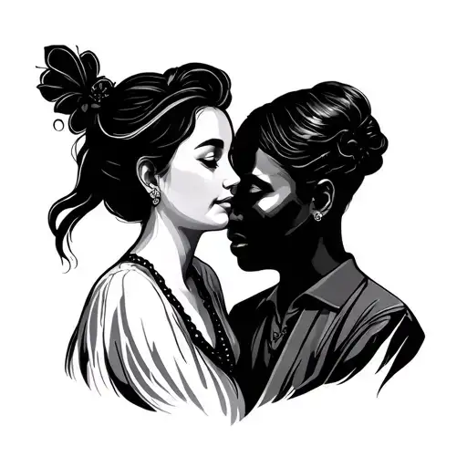 memorial piece for parents and grandparents. minimalist. feminine  tattoo design idea