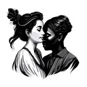 memorial piece for parents and grandparents. minimalist. feminine  tattoo design idea