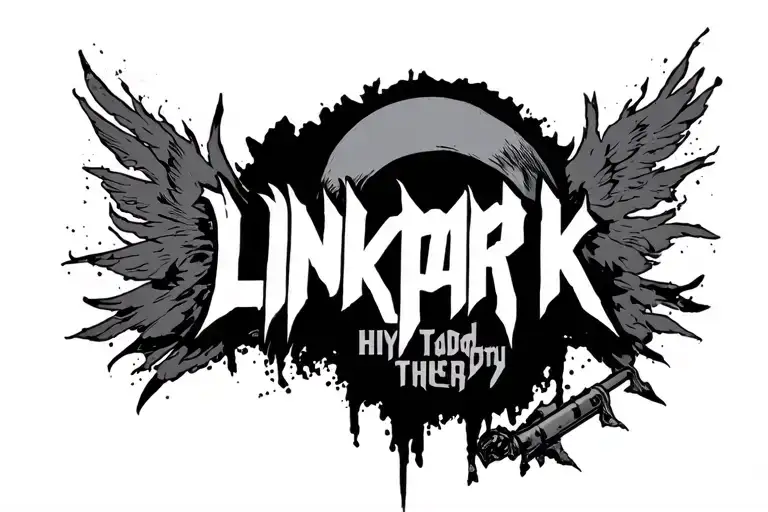 linkin park hybrid theory tattoo design idea