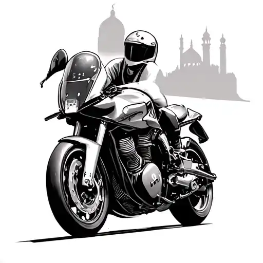 circuit de catalunya with rome, venice, florence, cornwall tattoo design idea