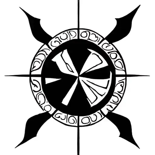 Sub, slave symbol tattoo design idea