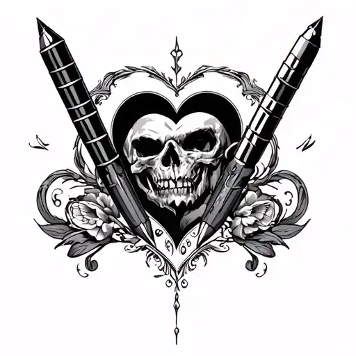 bullet for my valentine tattoo design idea