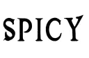 "SPICY" tattoo design idea