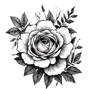 psalm 23.4 tattoo design idea