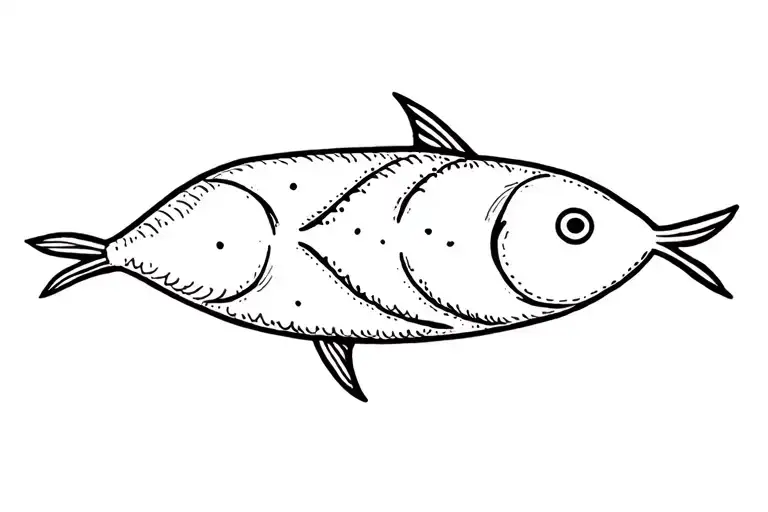 Loaves and Fishes tattoo design idea