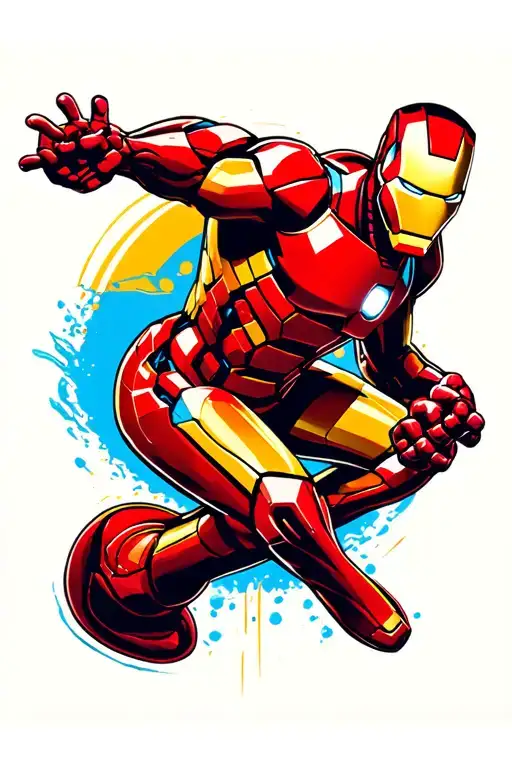 ironman triathlon logo tattoo design idea