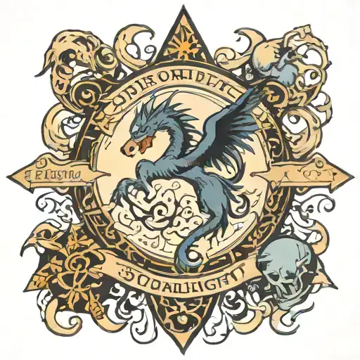 stormlight archive book series tattoo design idea