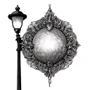 Lamp Post tattoo design idea
