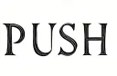 "PUSH" tattoo design idea