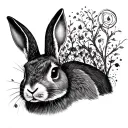 Contigeo hare tattoo design idea