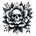 neotraditional hand sized tattoo flash sheet  tattoo design idea