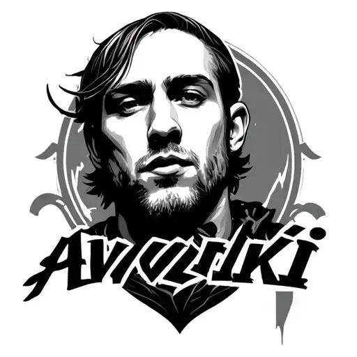 Avicii logo tattoo design idea