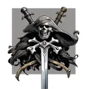Pirate Sword tattoo design idea