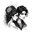 Ricky and sandhya tattoo design idea