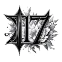 17 Roman Numeral tattoo design idea