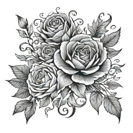 January April July September tattoo design idea