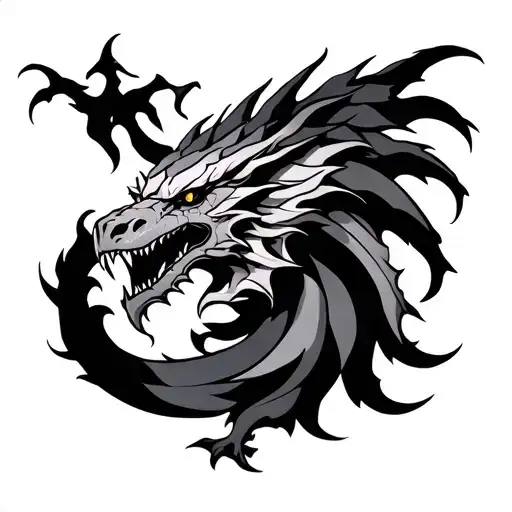 Targaryen tattoo design idea