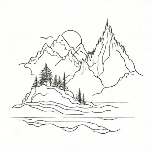 leaving hometown and making it out tattoo design idea