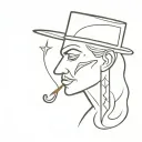 magician tattoo design idea