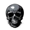 welder skull tattoo design idea