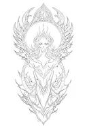 Maliketh from elden ring tattoo tattoo design idea