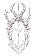 Maliketh from elden ring tattoo tattoo design idea