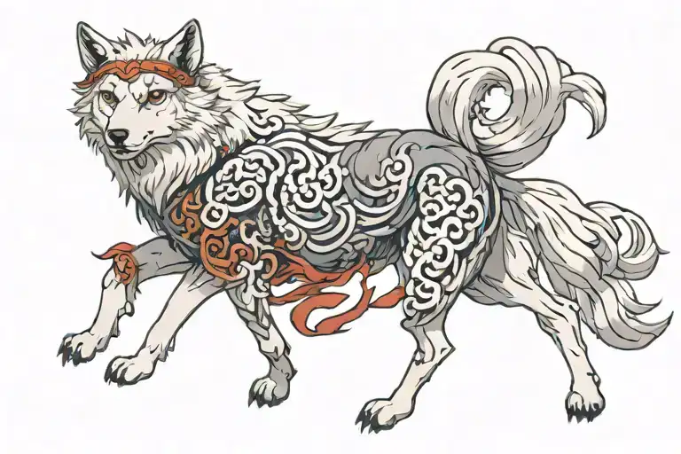 wolf in sheep's clothing  tattoo design idea