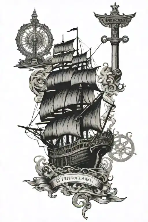 denmark,vikings,copenhagen monuments tattoo design idea