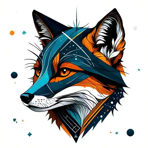 Planet Fox and Luna tattoo design idea