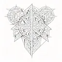 Create a patchwork sleeve featuring elements of Maltese culture, such as the Maltese cross and geographical outline tattoo design idea