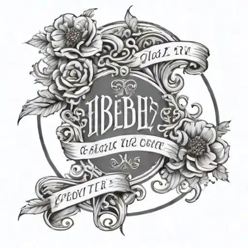 Bibe verse written Proverbs 17:17 inside surrounded tattoo design idea