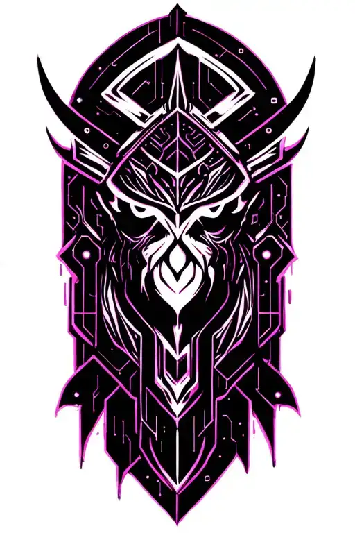 viking tribal thor tattoo  tattoo design idea